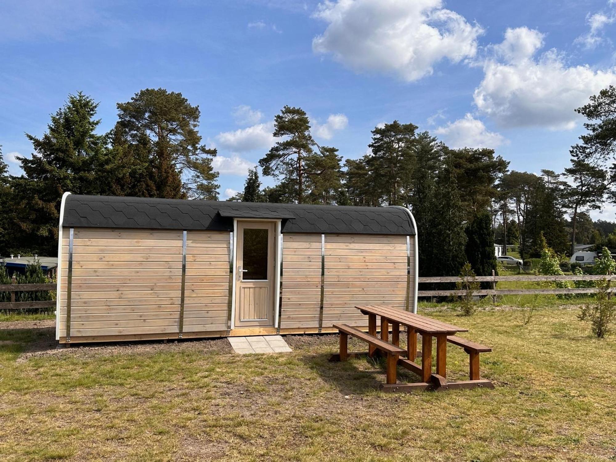Naturcamping Lueneburger Heide - Chalets & Tiny Haeuser Soltau Exteriér fotografie
