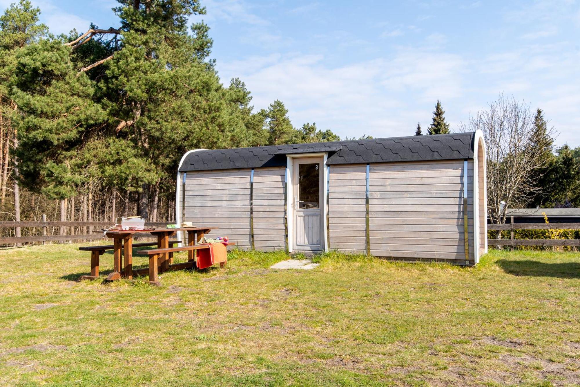 Naturcamping Lueneburger Heide - Chalets & Tiny Haeuser Soltau Exteriér fotografie