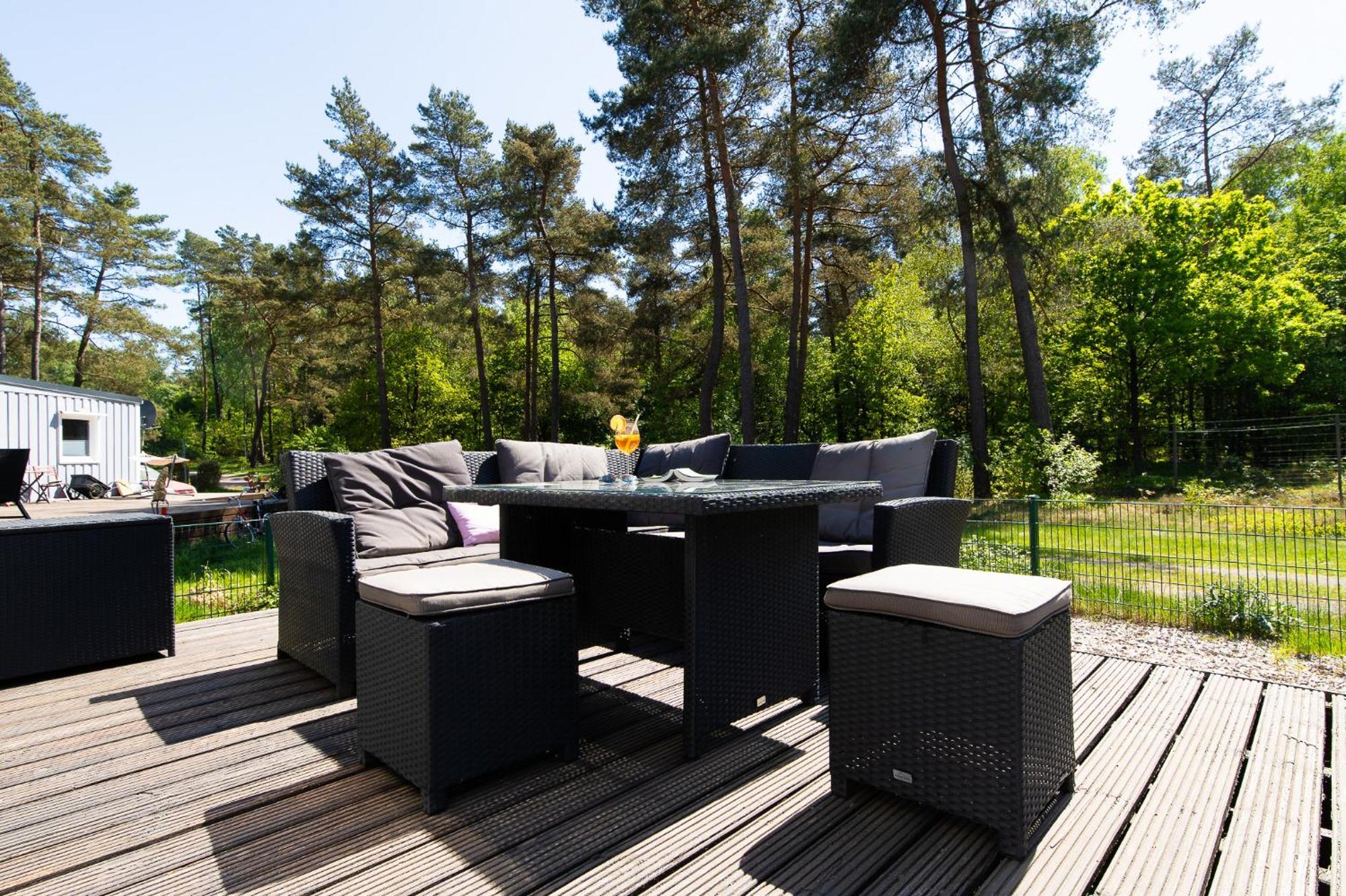 Naturcamping Lueneburger Heide - Chalets & Tiny Haeuser Soltau Exteriér fotografie